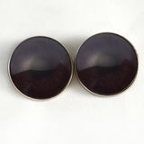 Dark Brown Swan sew on glass eyes