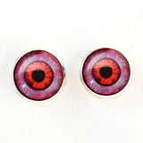 Bloody Zombie Sew on Glass eyes