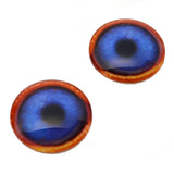 Blue Goose Glass Bird Eyes
