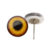 Egyptian goose eyes on wire pin posts