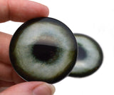 Light Green Weimaraner Dog Glass Eyes