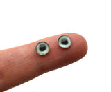 Light Green Weimaraner Dog Glass Eyes