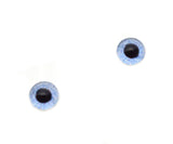 6mm White Swan Glass Bird Eyes