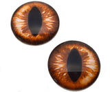 Amber Cat Glass Eyes