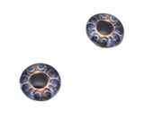 16mm Art Nouveau Fantasy Glass Eyes