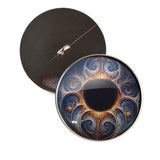 Art nouveau sew on glass eyes