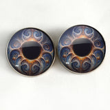 Art nouveau sew on glass eyes