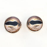 Asian Whip Snake Sew-On Glass Eyes