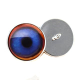 Blue Goose Sew on glass eyes