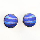 Blue striped horsefly sew on eyes