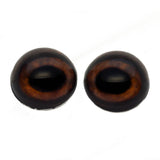 High Domed Brown Mallard Duck Decoy Glass Eyes