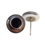 Carp fish glass eyes on wire pin posts