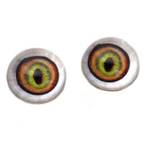 High Domed Changeling Cat-Human Monster Glass Eyes