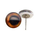 Corn snake inspired eyes on wire pin posts