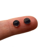 6mm Dark Brown Fox Glass Eyes