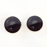 Dark Brown Dog Sew-on Eyes