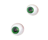 Green Side Glance Human Glass Eyes