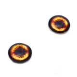 Fire Phoenix Glass Eyes