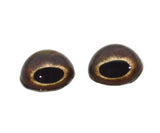 High Domed Roadrunner Bird Glass Eyes