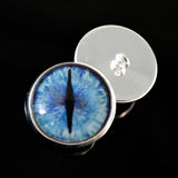 Blue Ice Dragon Sew On