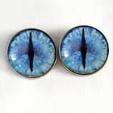 Blue Ice Dragon Sew On