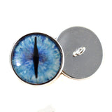 Blue Ice Dragon Sew On