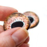 High Domed Loch Ness Monster Glass Eyes