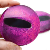 Fuchsia and Magenta Octopus Glass Eyes