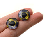 16mm Northern Pike Predator Fish Glass Eyes