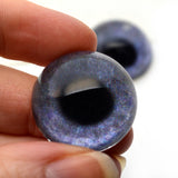 High Domed Gray Ostrich Glass Eyes