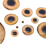 Pheasant Glass Bird Eyes size options