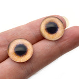 16mm Pheasant Glass Bird Eyes