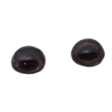 High Domed Dark Brown Raccoon Glass Eyes