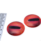 Red Octopus Glass Eyes
