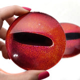 Red Octopus glass eyes