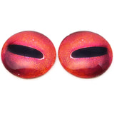 Red Octopus Glass Eyes