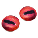 Red Octopus Glass Eyes