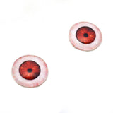 Sinister Red Vampire Zombie Demon Glass Eyes