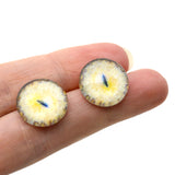 16mm Yellow Sphynx Cat Glass Eyes
