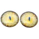 Yellow Sphynx Cat Glass Eyes