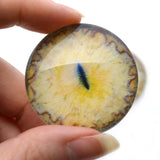 40mm Yellow Sphynx Cat Glass Eyes