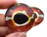 Striped Triplefish Glass Fish Eyes