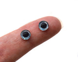Tiny Miniature Sturgeon Fish Glass Eyes