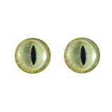 16mm pale yellow cat eyes