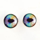 Sew On Rainbow Unicorn Button Glass Eyes