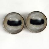 Sew On Buttons Pale Goat Glass Eyes