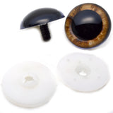 Brown Teddy Bear Plastic Safety Eyes