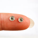 4mm Itty Bitty Olive Green Doll Glass Eyes