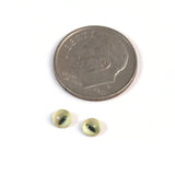 4mm Pale Yellow Cat Eye