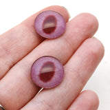 Albino Rabbit Glass Eyes